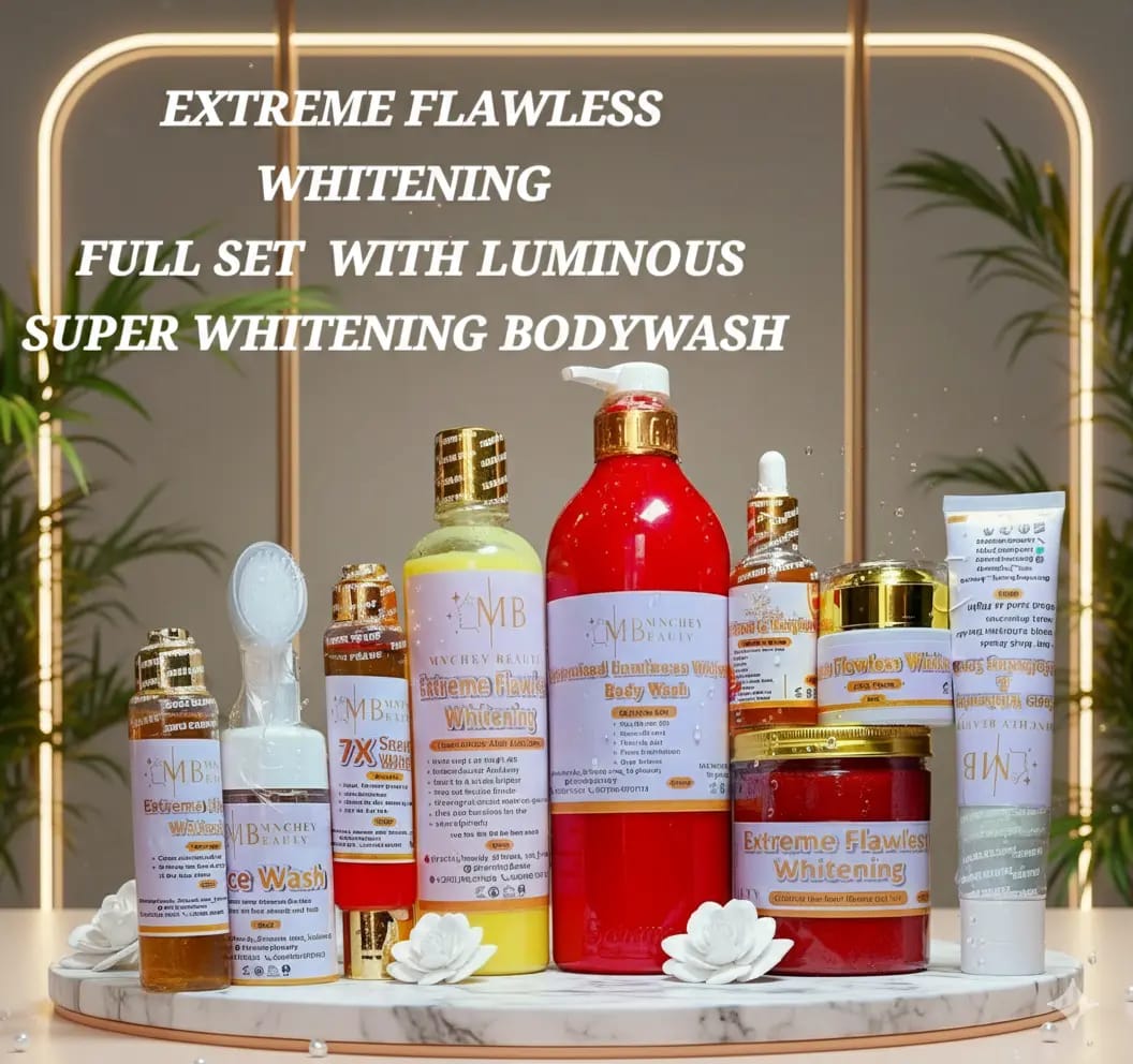 EXTREME FLAWLESS WHITENING FULL SET WITH LUMINOUS SUPPER WHITENING BODY