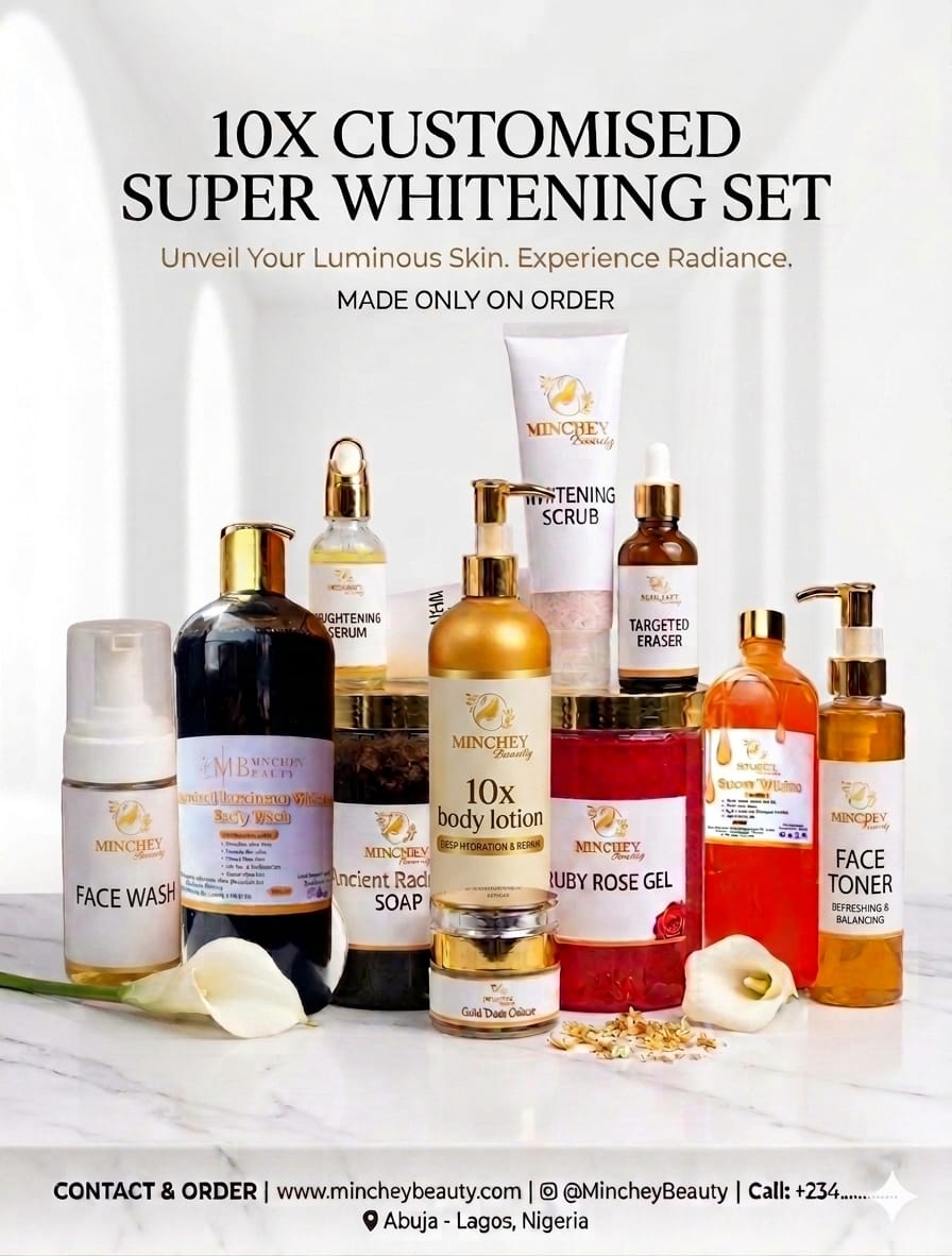 10X CUSTOMIZED  SUPER WHITENING FULL SET