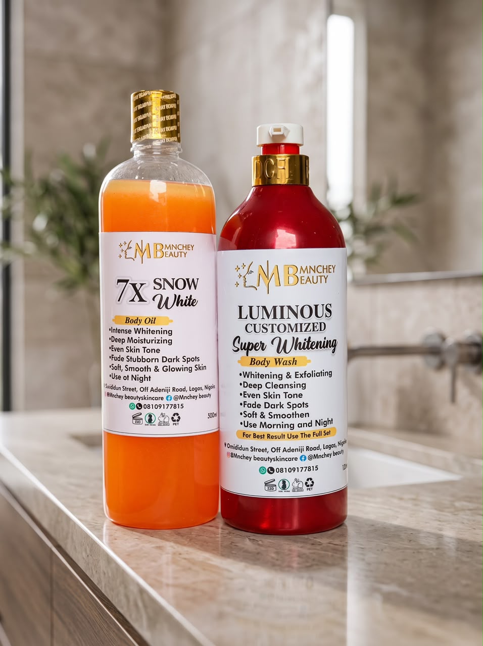 NO LOTION SUPER WHITENING COMBO